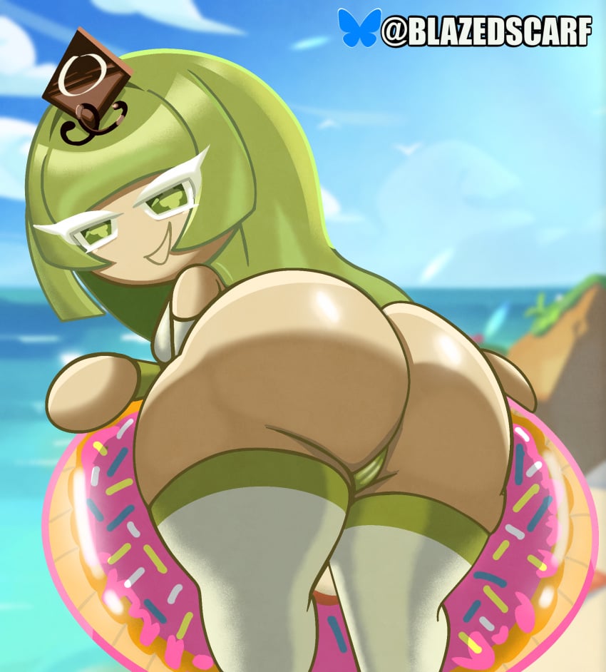 Green Tea Mousse Cookie (Cookie Run) Rule 34 Image
