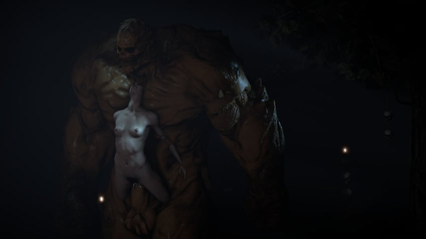 bondage clayface cock_sleeve cum_in_pussy fanny_packing female jungle pubic_hair rust8 ryona source_filmmaker