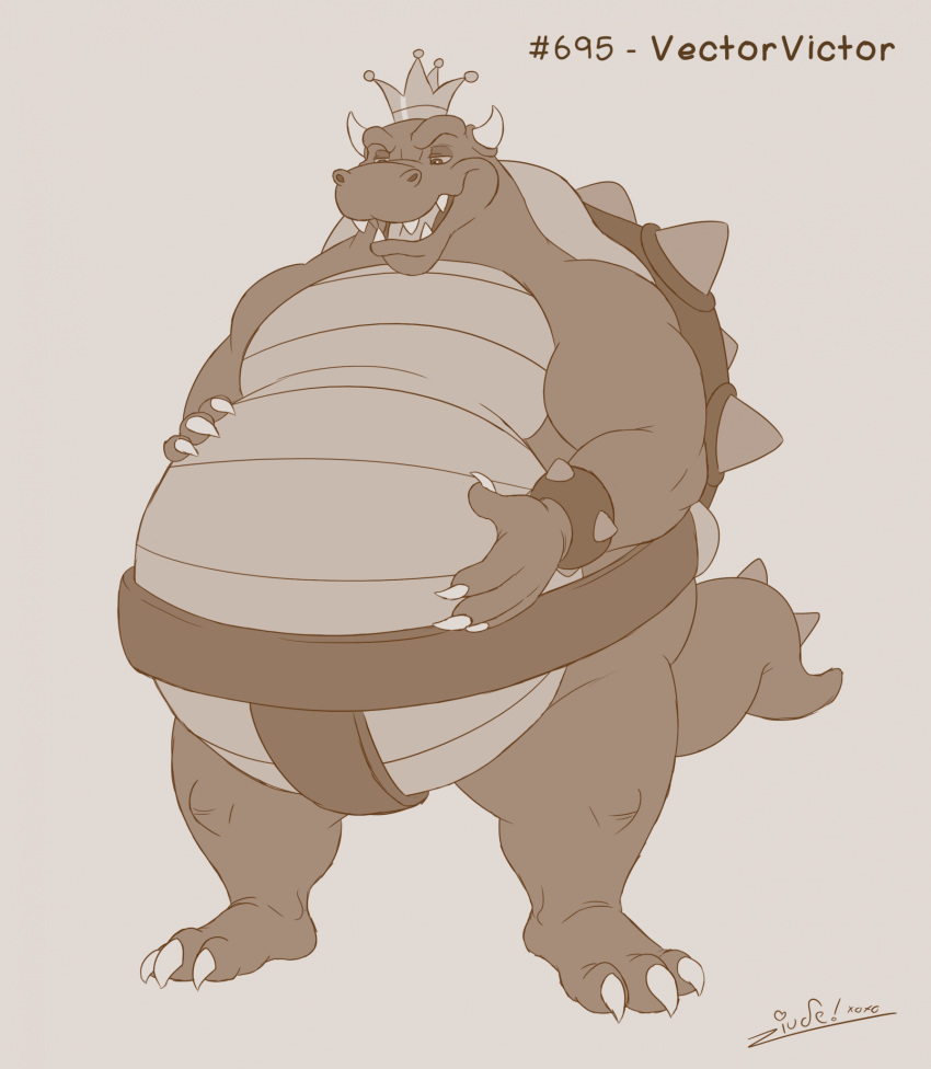 King Koopa (Mario Bros) Rule 34 Image