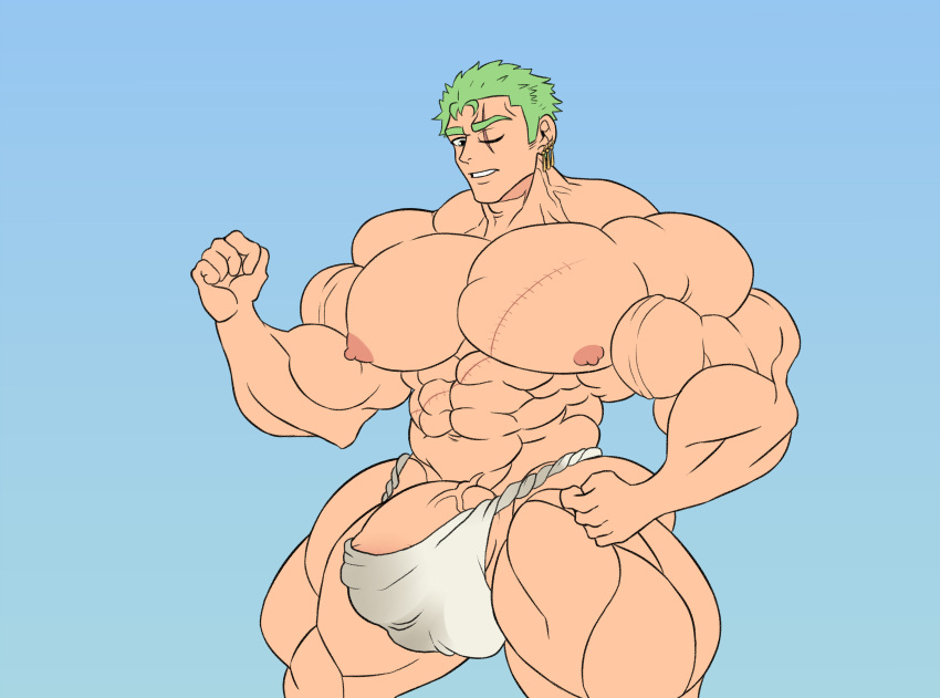 Roronoa Zoro (One Piece) Rule 34 Image