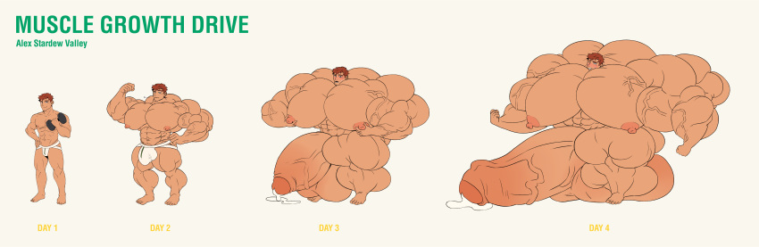 Alex Mullner (Stardew Valley) Rule 34 Image