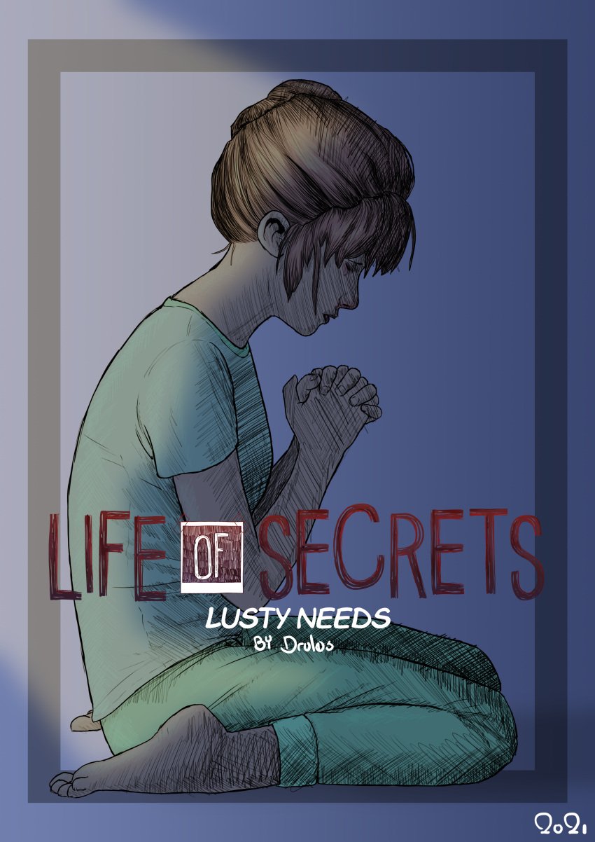 barefoot closed_eyes comic comic_cover drules_(artist) kate_marsh life_is_strange pajamas praying