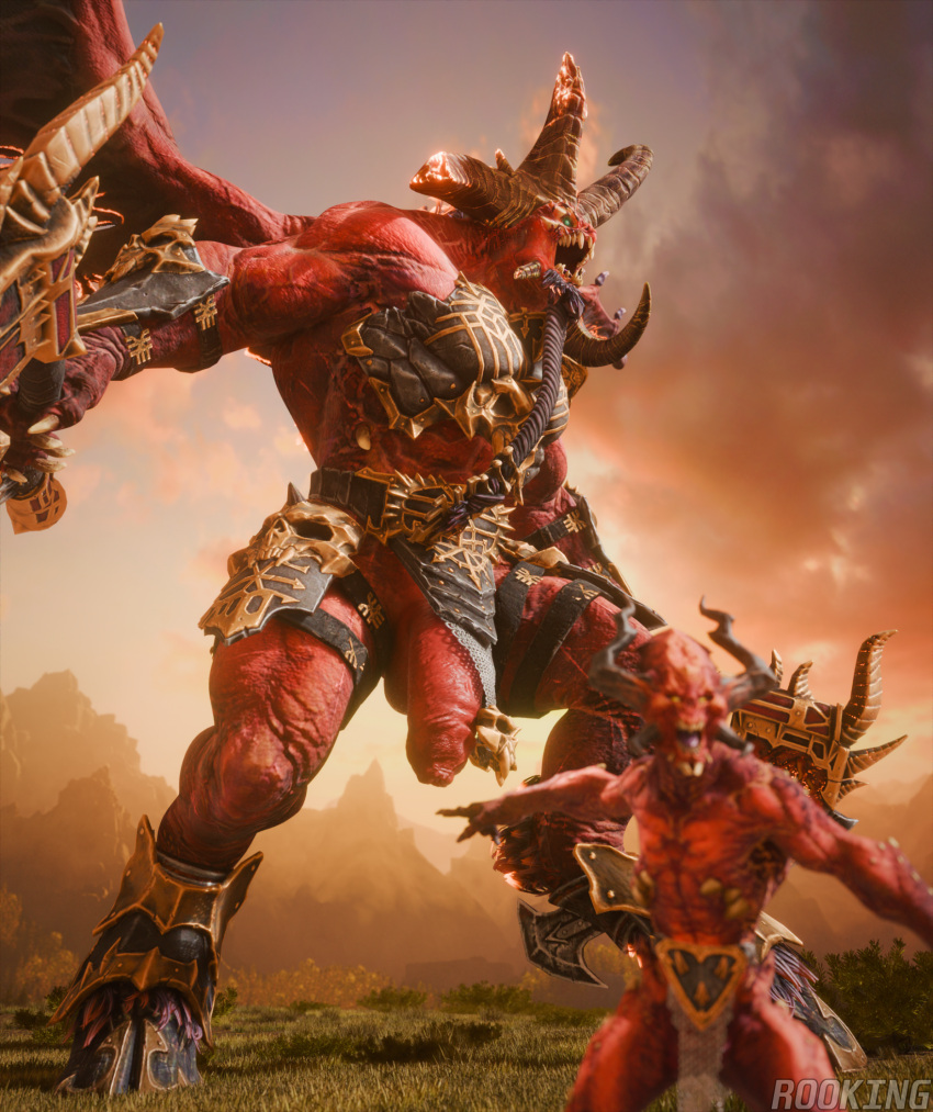 Demon soldier concept art