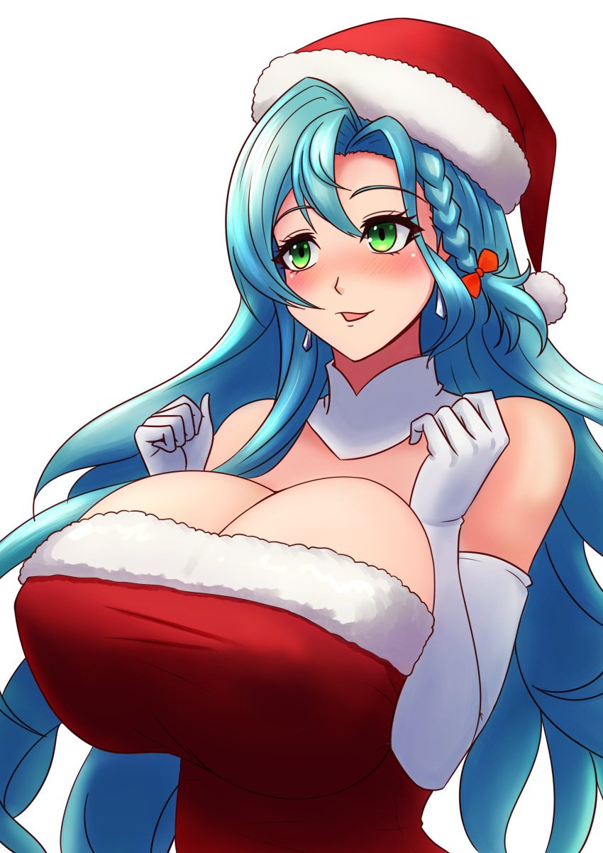 alternate_costume breasts chloe_(fire_emblem) christmas female female_only fire_emblem fire_emblem_engage nintendo solo willanator