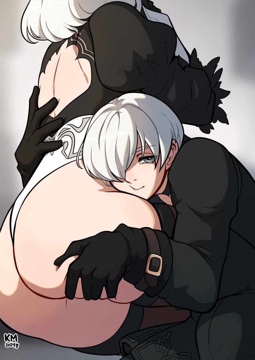 comic kinkymation nier nier:_automata nier_(series) tagme yorha_2b yorha_9s