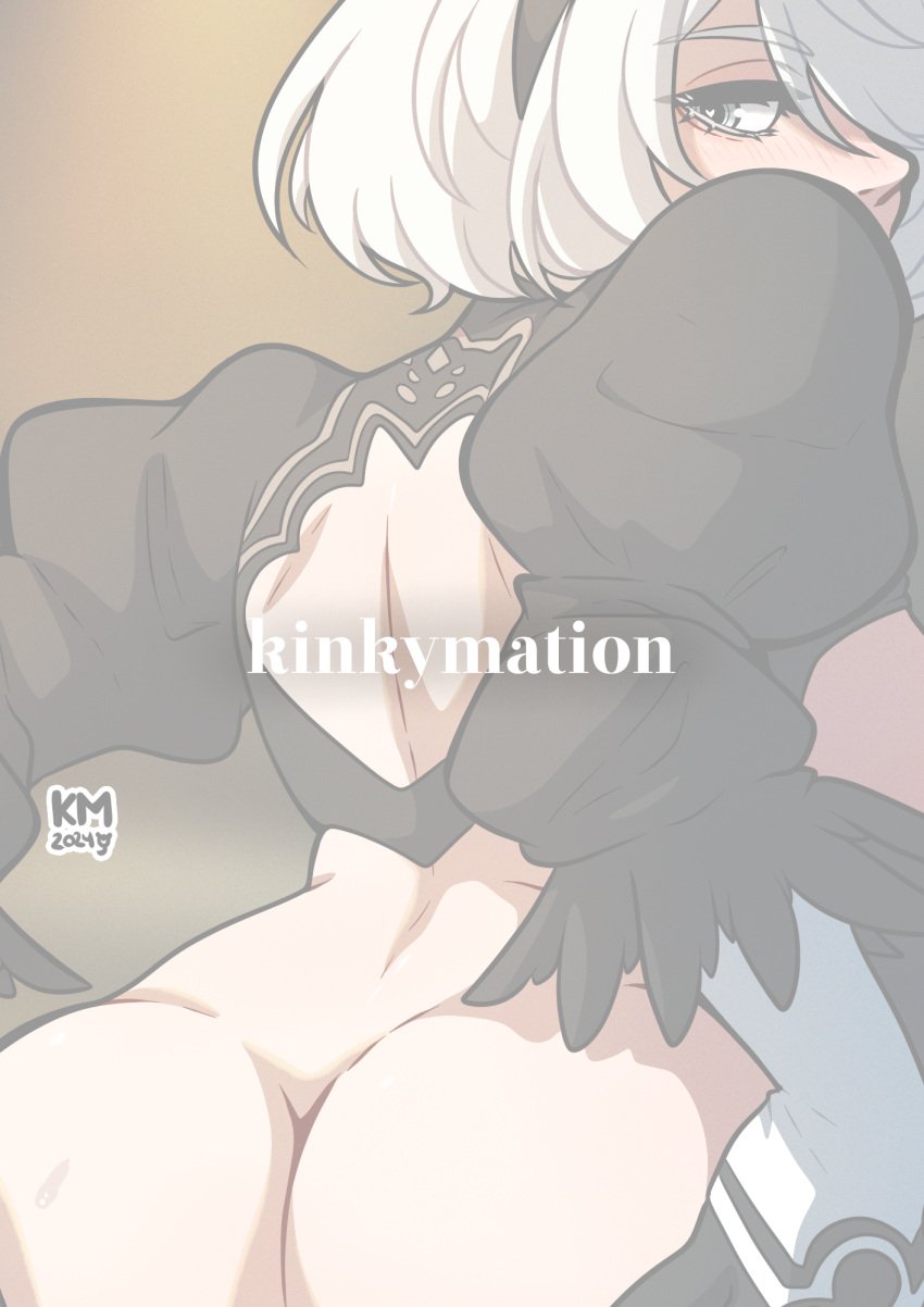 comic kinkymation nier nier:_automata nier_(series) tagme yorha_2b