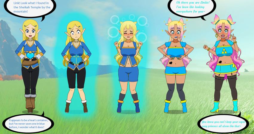 Princess Zelda (Kisekae 2) Rule 34 Image