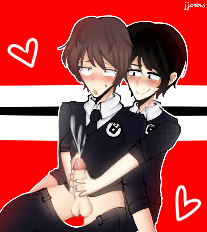 artist_name bad_anatomy copyright_request cum d.o.r drawing gay handjob jjealous nazi roblox roblox_dor robloxian self_upload sexual_misconduct source_request tagme yaoi