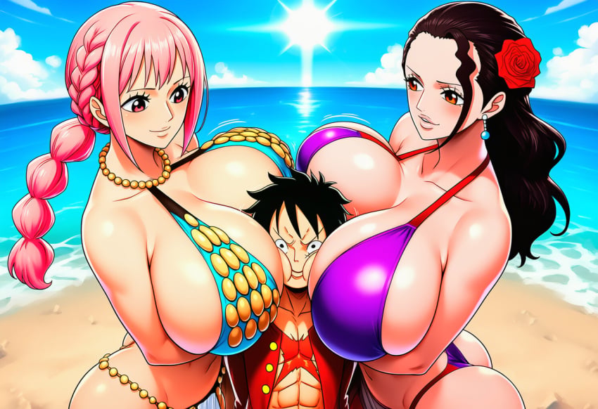Monkey D Luffy (One Piece) Rule 34 Image
