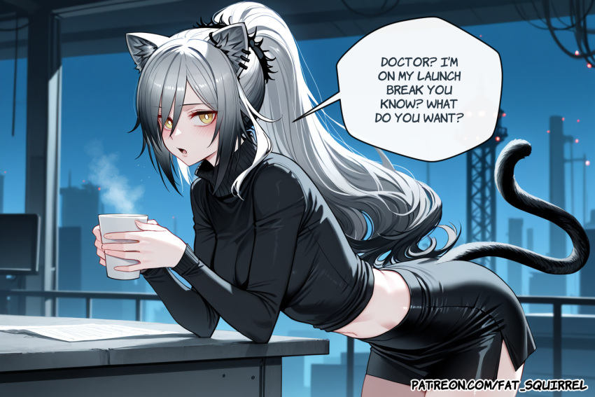 Schwarz (Arknights) Rule 34 Image