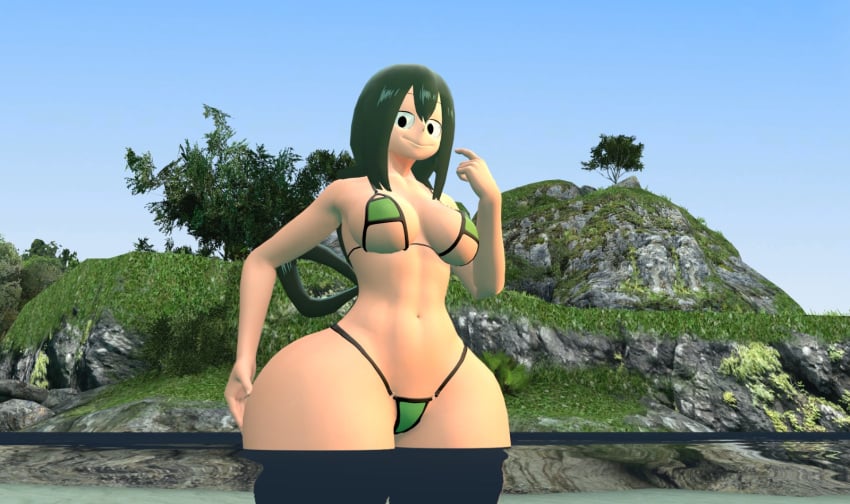 Asui Tsuyu (My Hero Academia) Rule 34 Image