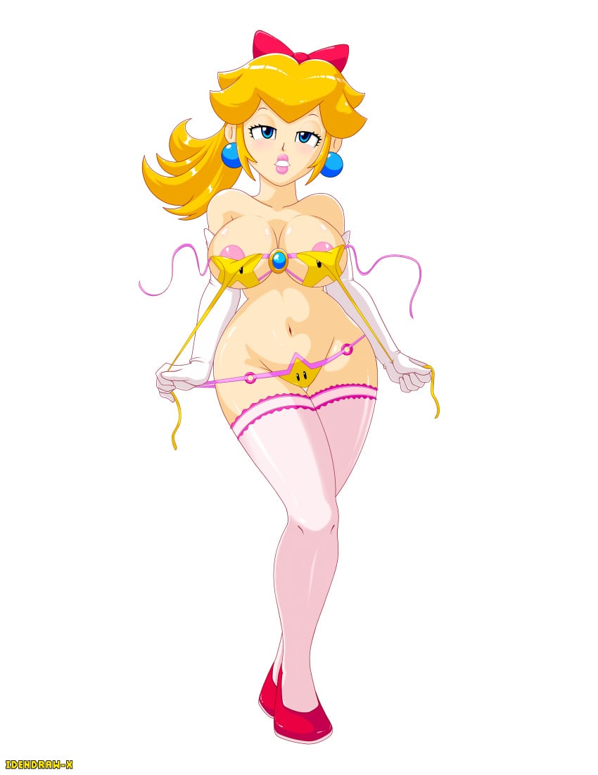 bikini idendrawx mario_(series) nintendo princess_peach smash_bros