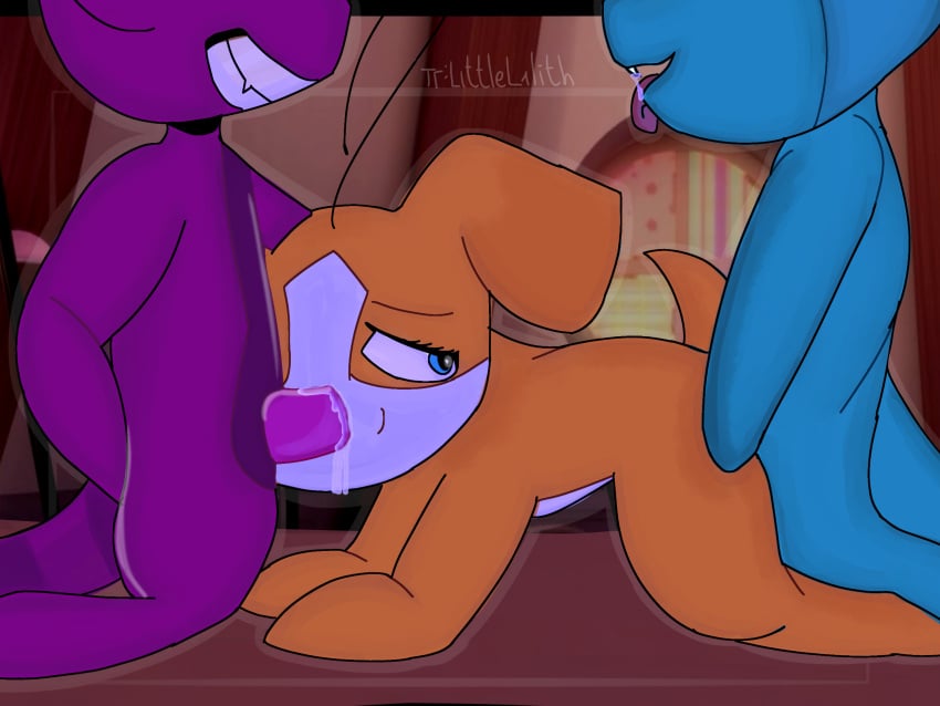 2025 2boys 2d absurd_res animal_genitalia anthro_only artist_name barkk_(miraculous_ladybug) blue_eyes canine cum cum_in_mouth dog_ears dog_tail doggy_style female feral feral_penetrating group group_sex ibispaintx kwami littlelilith male male/female male_penetrating_female miraculous:_tales_of_ladybug_and_cat_noir miraculous_ladybug no_face no_humans orange_fur penis purple_body pussy roarr_(miraculous_ladybug) sass_(miraculous_ladybug) sex smile snake_tail sucking sucking_penis tiger_tail vaginal_penetration