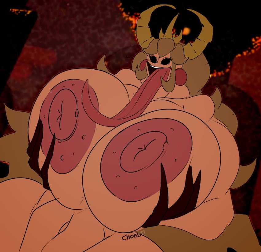 'the ass_bigger_than_head big_nipples black_claws black_eyes breasts claws coronation_day_(creepypasta) creepypasta crown demon demon_girl empty_eyes female female_only forest holding_breasts horns huge_nipples huge_tongue hyper_ass hyper_breasts imminent_death imminent_sex inminent_sex large_tongue long_hair mario_(series) nightmare_fuel nightmare_waifu nintendo nipples nude peach.exe princess_peach princess_peach_(coronation_day) red_earrings super_mario_world tagme tasteofchoklit teasing tongue_out