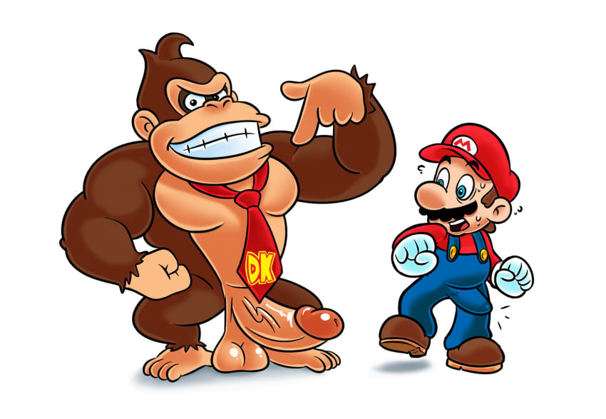 dk donkey_kong donkey_kong_(series) gay male male_only mario mario_(series) only_male super_mario_bros. yaoi