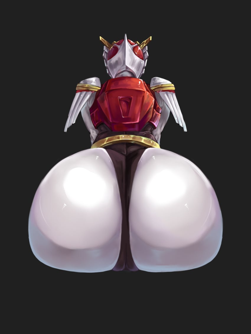 armor armored_boots armored_female ass big_ass female superheroine thick_ass thick_thighs tokusatsu