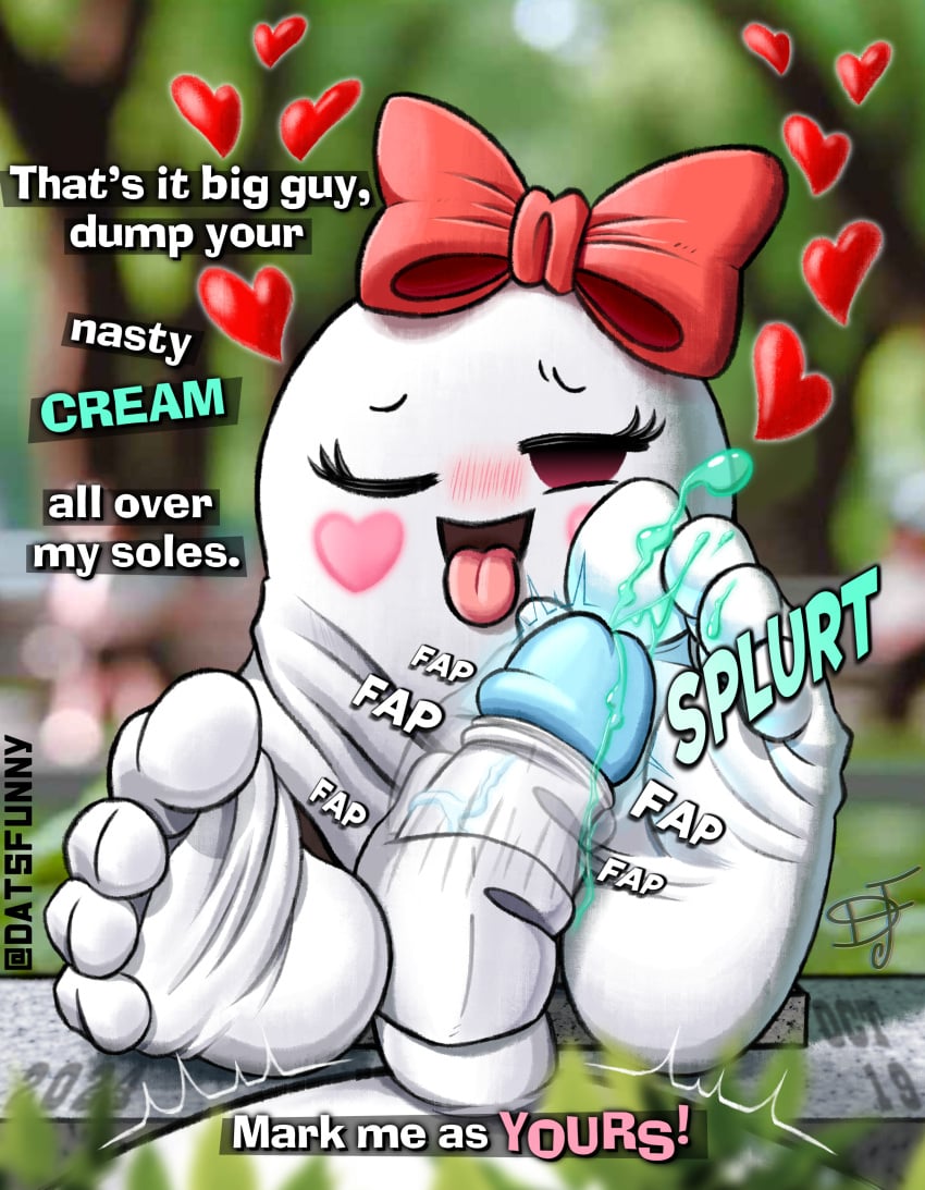 1boy 1female 4_toes big_feet blush chatgpt cum cum_on_feet cum_on_soles cumming datsfunny fapping feet feet_focus female female_ghost_(rippled_realm) foot_fetish foot_play footjob ghost ghost_girl heart horny male male/female park penis public public_exposure public_sex ribbon sitting soles splurt stroking stroking_penis teasing teasing_penis tongue tongue_out veiny_penis