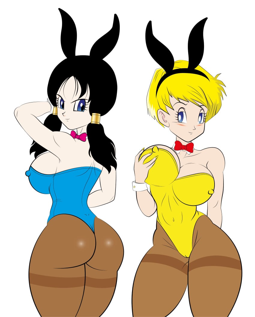 2girls carloshuaiquil dragon_ball dragon_ball_z erasa tagme videl