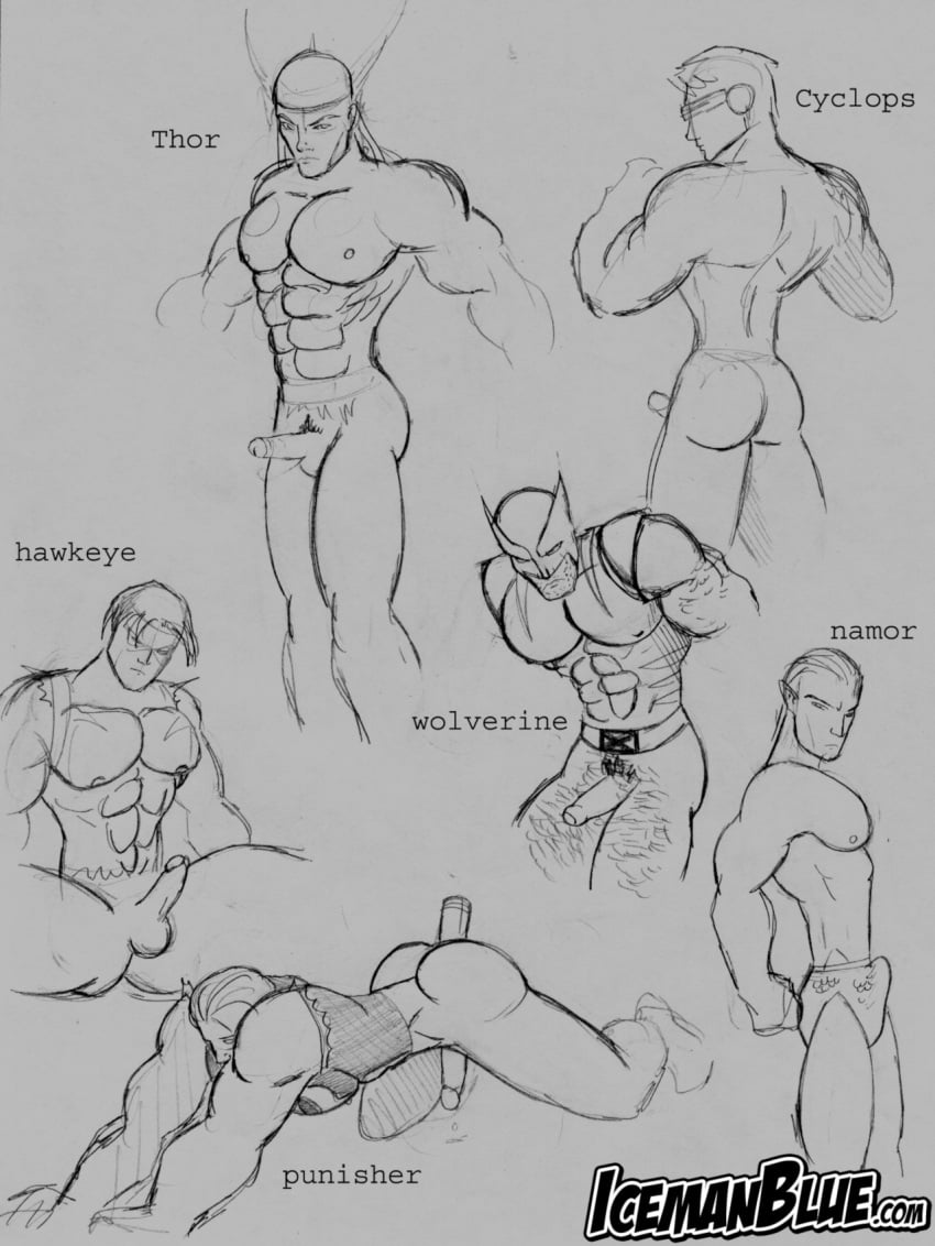 Clint Barton (Avengers) Rule 34 Image