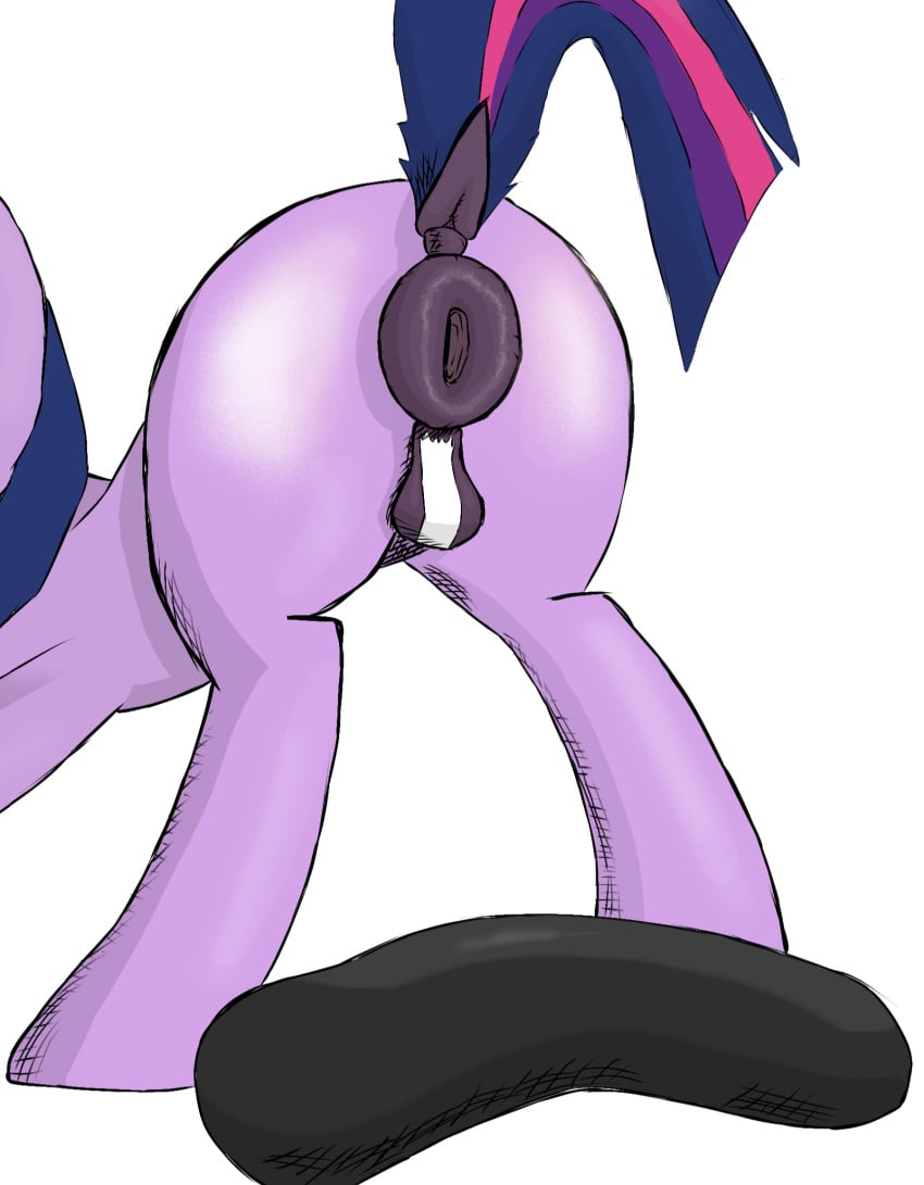 1female animal_genitalia anthro anus anus_focus big_anus big_dildo dildo female feral feral_only girl horse_pussy my_little_pony nik0tin pony puffy_anus purple_body purple_fur purple_skin twilight_sparkle_(mlp) vagina