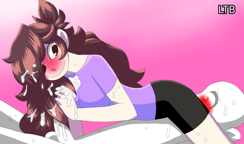 artist_request cum facesitting hairjob handjob jaiden jaiden_animations lewderthanblue youtube youtuber