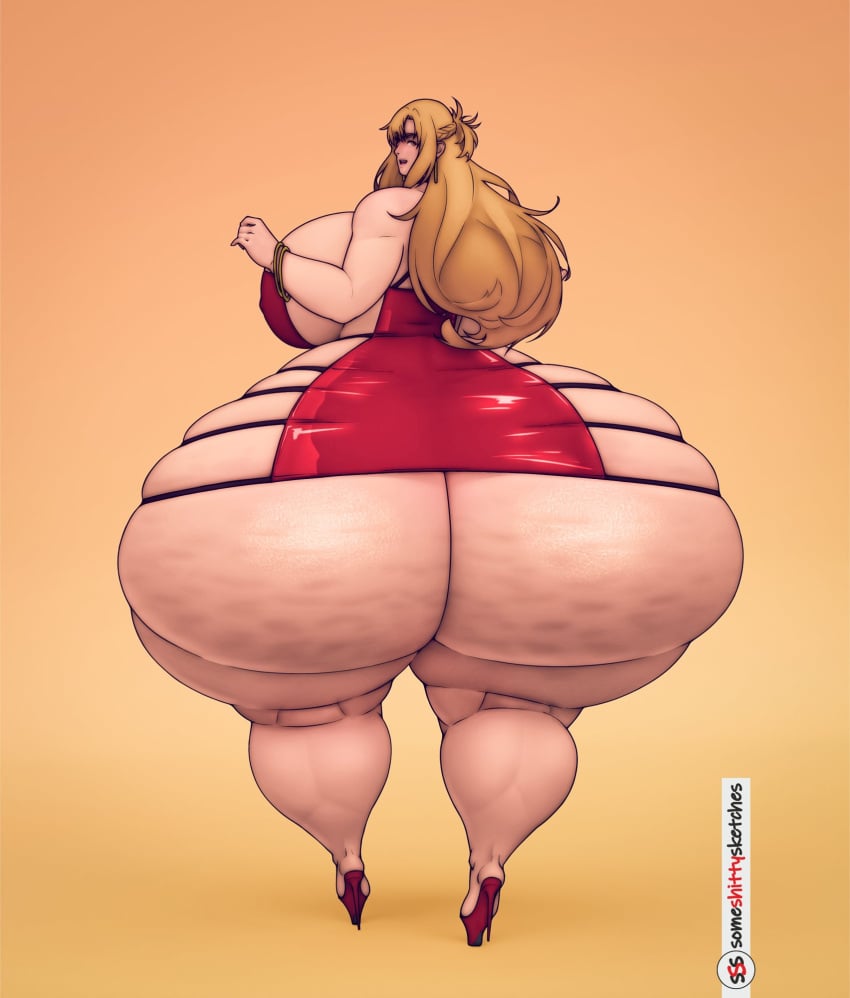 1female 1girls ass ass ass_bigger_than_breasts ass_bigger_than_head ass_bigger_than_torso asuna_(sao) big_ass big_booty big_breasts big_breasts big_butt booty breasts breasts commission dat_ass dat_butt dumptruck_ass dumptruck_butt enormous_ass enormous_butt fat_ass fat_booty fat_butt female female female_focus female_only gigantic_ass gigantic_butt huge_ass huge_booty huge_breasts huge_breasts huge_butt hyper_ass hyper_butt large_ass large_booty large_breasts large_butt large_tits long_hair massive_ass massive_booty massive_breasts massive_butt massive_tits someshittysketches sword_art_online tagme thick_thighs thighs watermark ych ych_commission