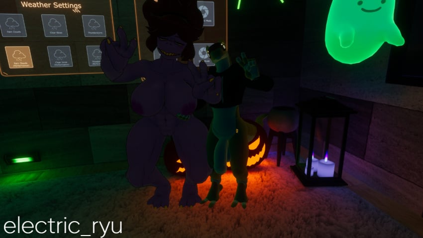 deltarune furry susie_(deltarune) synth_(vader-san) vrchat vrchat_avatar