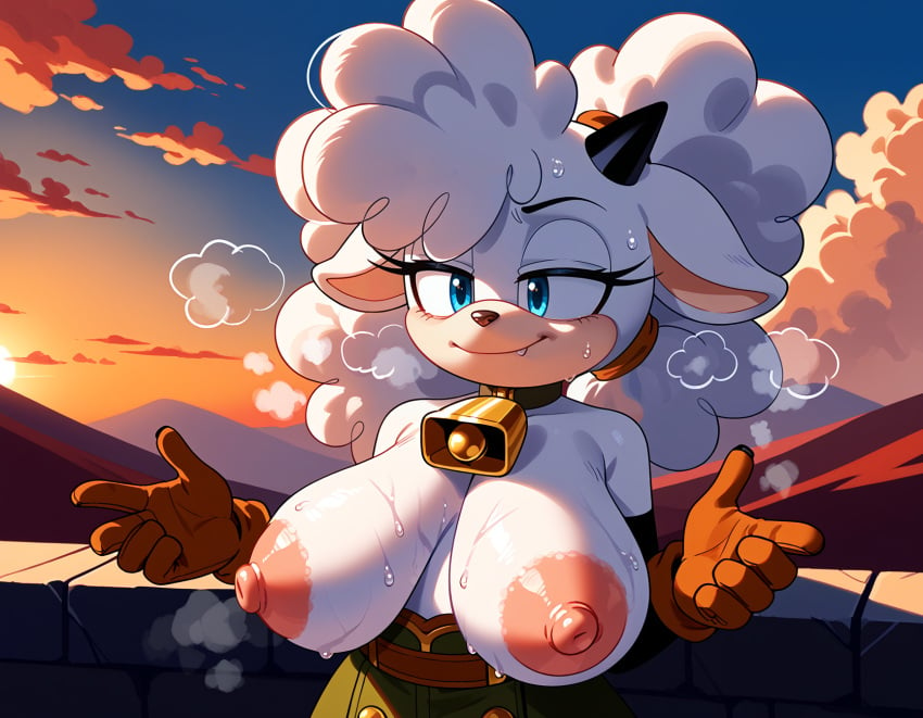 ai_generated anthro ass big_ass big_breasts bottom_heavy breasts dumptruck_ass fat_ass female huge_ass lanolin lanolin_the_sheep large_ass massive_ass panties sheep sonic_(series) sonic_the_hedgehog_(idw) sonic_the_hedgehog_(series) thick_ass thick_thighs thunder_thighs wide_hips