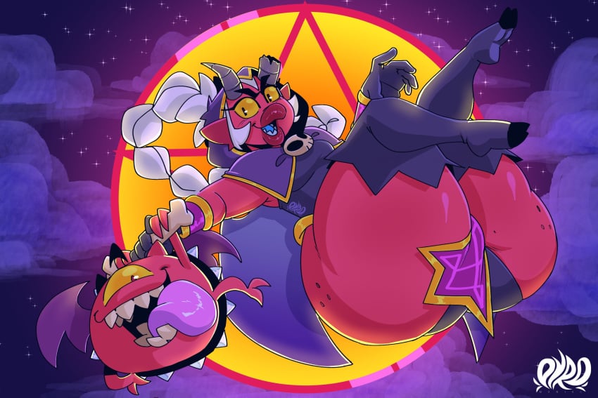 big_ass big_butt big_thighs brawl_stars brawler demon demon_girl demon_horns demon_willow_(brawl_stars) demoness elpiromanias fat_ass fat_bitch fat_butt fat_lips fat_mons full_body full_color fully_clothed imp lips lipstick red_body red_skin sfw sfw_version_available skull skull_head wallpaper white_hair willow_(brawl_stars) yellow_eyes