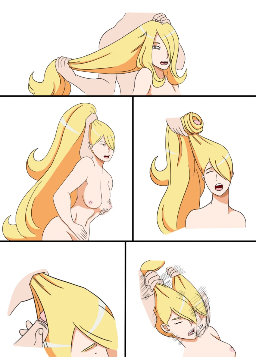 Cynthia (Pokemon) Rule 34 Image