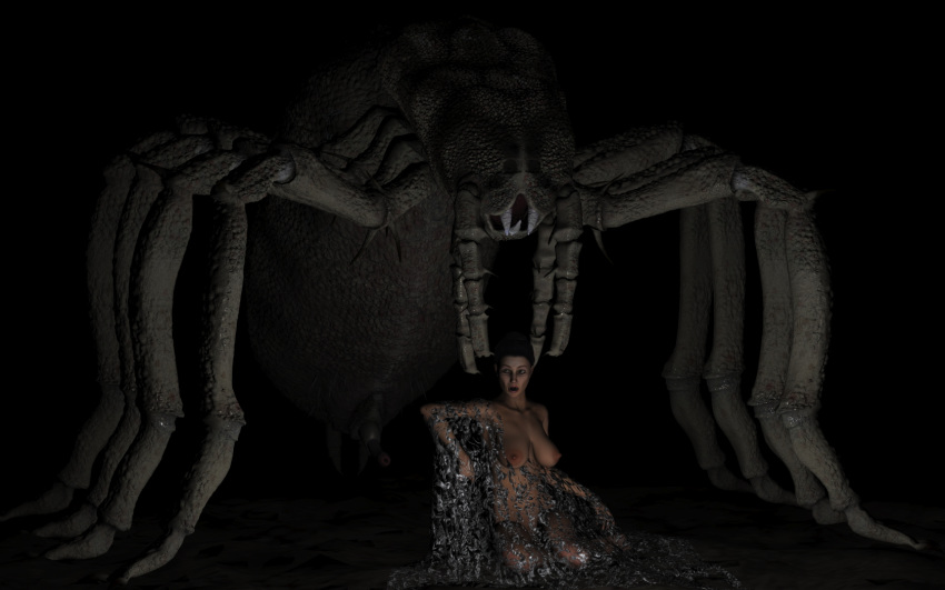 3d female human hydrargyrum insects lara_croft lara_croft_(classic) spider tagme tomb_raider