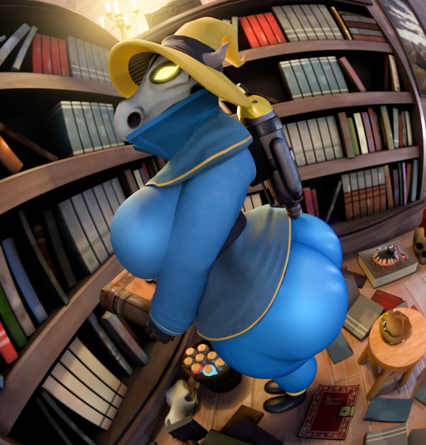 1girls 2020s 2024 3d 3d_(artwork) ass ass_cleavage big_ass big_breasts big_thighs blue_clothing blue_latex bodysuit books breasts cand3d clothing eyelashes female female_focus female_only fempyro fully_clothed gloves glowing_eyes hi_res highres holding_book huge_ass huge_thighs hyper hyper_ass large_ass large_breasts large_thighs latex latex_gloves latex_suit library light-skinned_female long_legs looking_at_viewer mask masked moonlight pyro rubber_boots rubber_gloves rule_63 scary simple_background slim_waist solo solo_female solo_focus spooky squatting team_fortress_2 thick_thighs thighs valve wide_hips