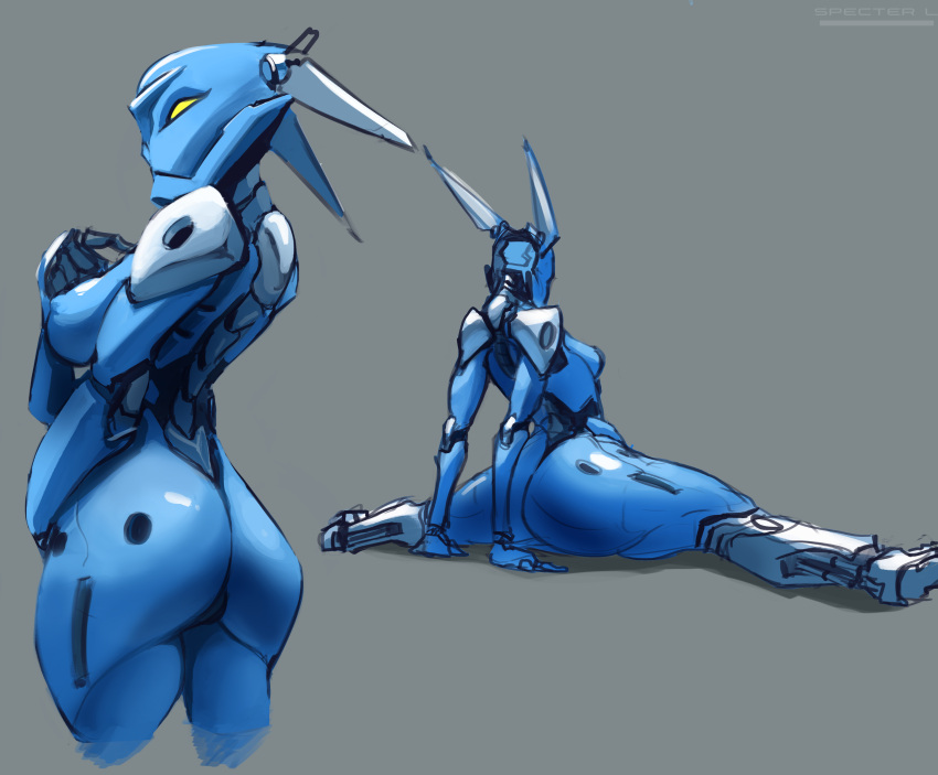 1girls armor ass big_ass bionicle blue_body blue_skin breasts exposed_butt female female_only gali gali_(adaptive_armor) gali_nuva lego machine mask masked masked_female medium_breasts nipples on_ground robot robot_girl robot_humanoid specterl spread_legs thick_thighs toa yellow_eyes