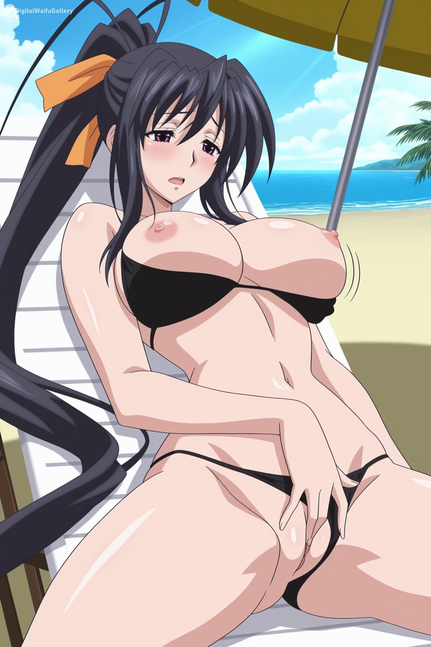 Akeno Himejima (High School Dxd) Rule 34 Image