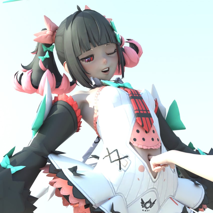 Nangong Yu (Zenless Zone Zero) Rule 34 Image