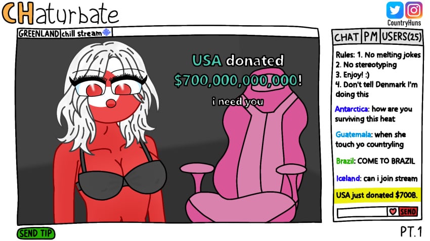 Greenland (Countryhumans) Rule 34 Image