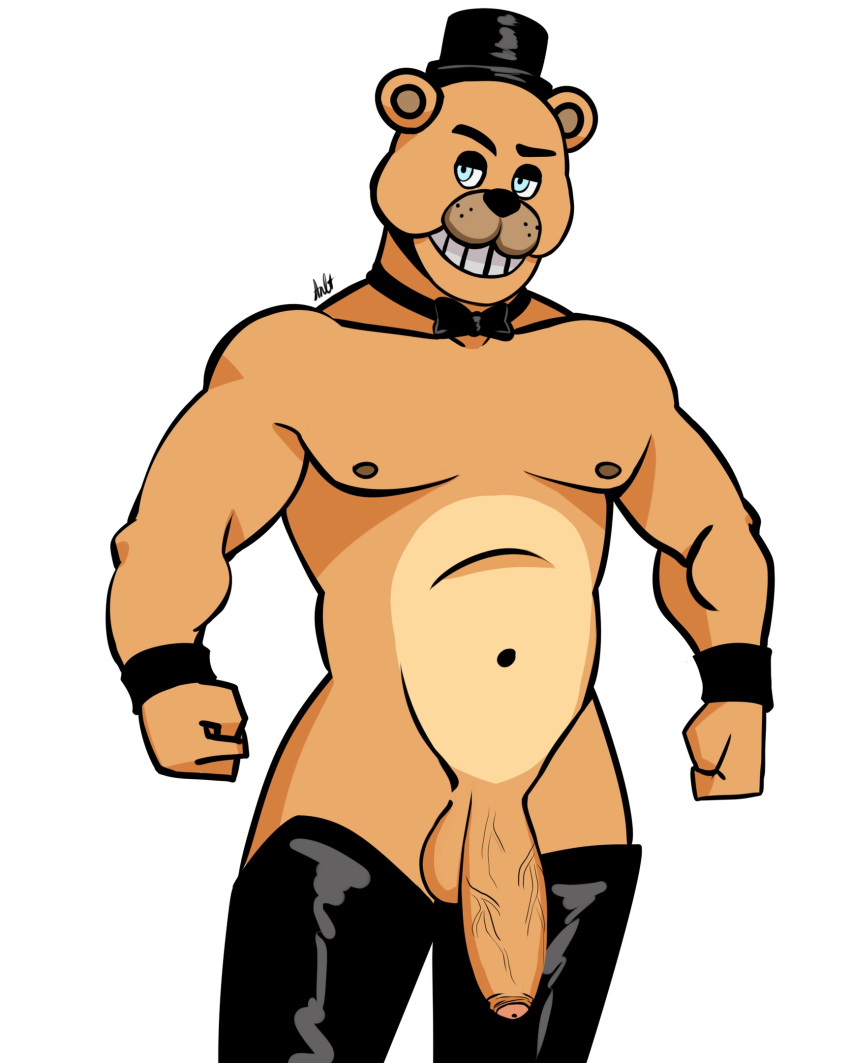 aniellet bear big_penis fazbear five_nights_at_freddy's five_nights_at_freddy's_2 fnaf freddy_(fnaf) freddy_fazbear's_pizzeria_simulator male male_only