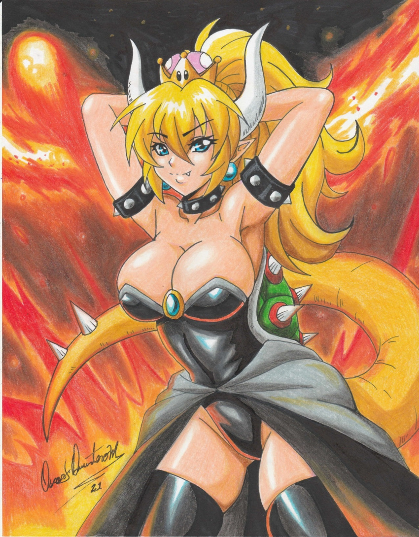 Bowsette (Mario (Series)) Rule 34 Image