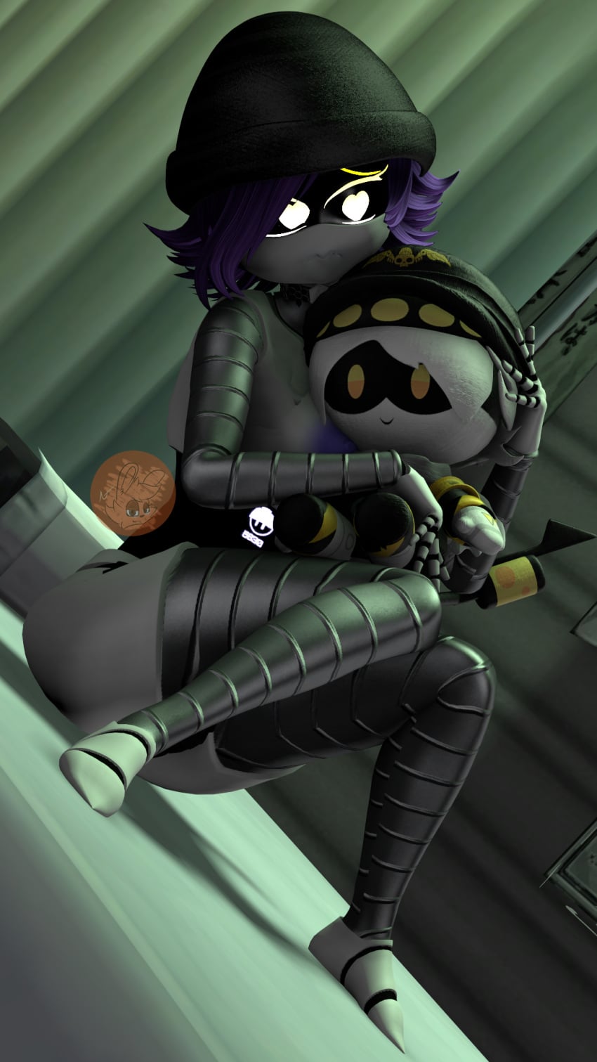 Uzi (Murder Drones) Rule 34 Image