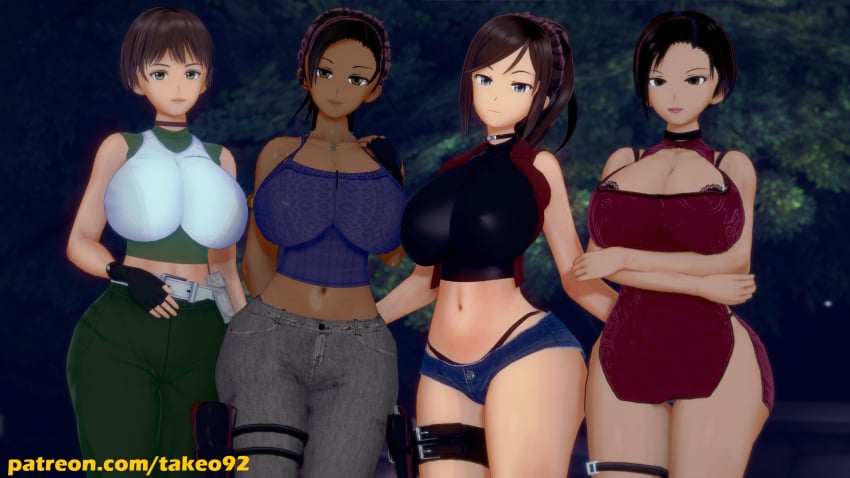 Ada Wong (Caroline Ribeiro) Rule 34 Image