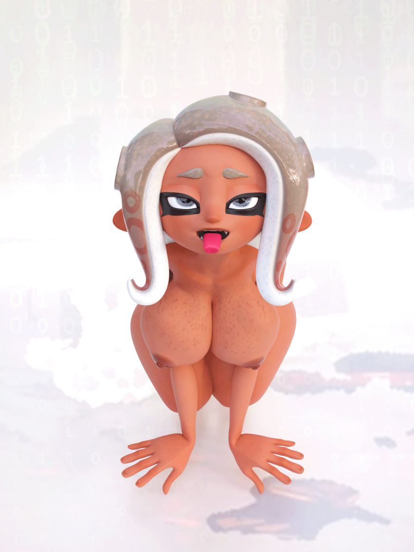 1girls 3d 3d_(artwork) agent_8_(side_order) agent_8_(splatoon) big_ass big_breasts casual casual_nudity completely_nude completely_nude_female female female_only full_body lagami naked naked_female nintendo nude nude_female octoling octoling_girl solo solo_female splatoon splatoon_3 splatoon_3:_side_order teasing