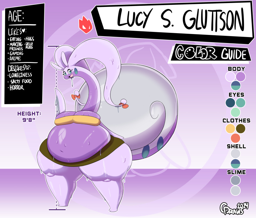 big_breasts breasts cinderdraws goodra lucy_s_gluttson pokémon_(species) pokemon pokemon_(species) thick_thighs wide_hips