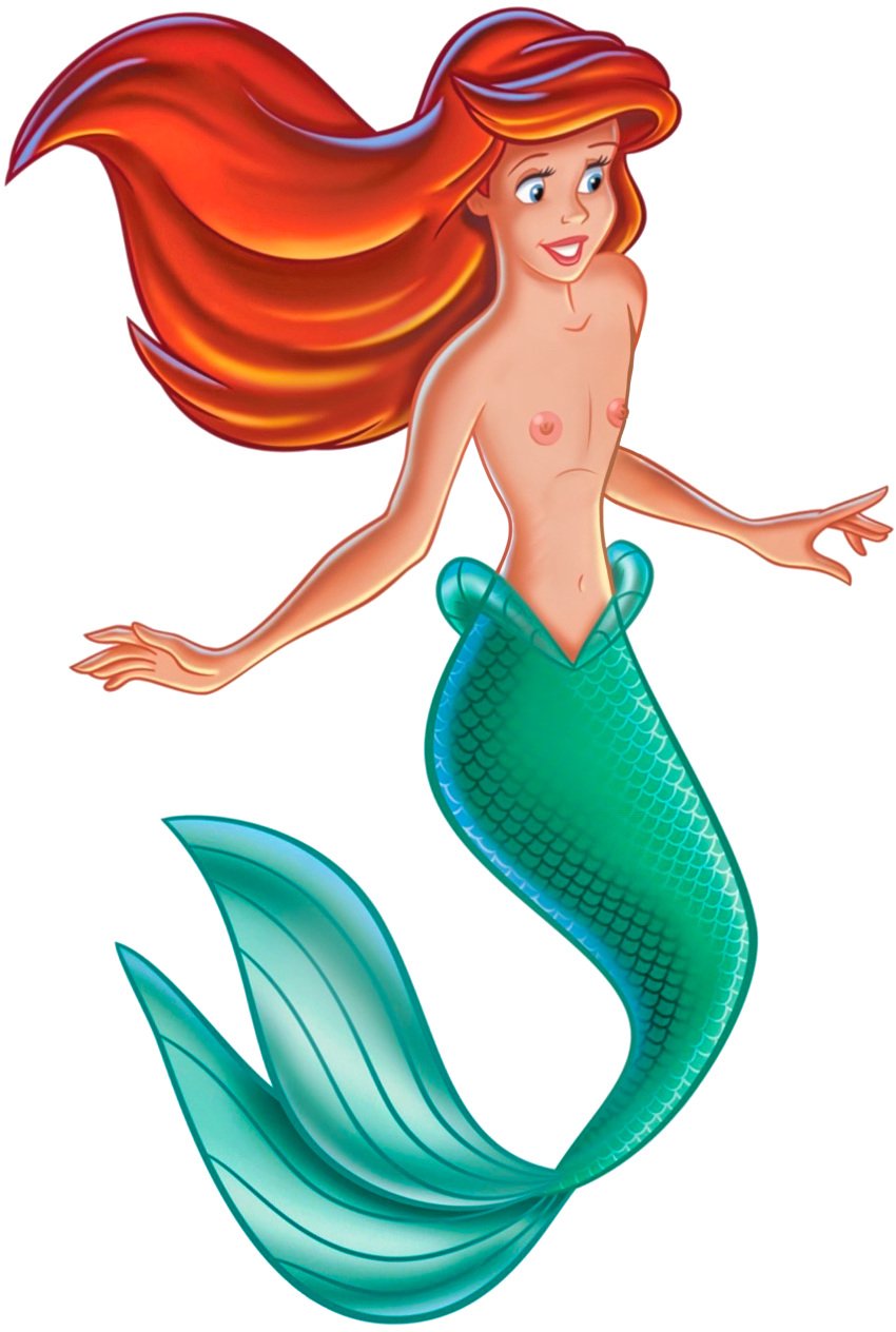 ariel artist_request blue_eyes disney edit exposed exposed_breasts exposed_nipples female flat_chest flat_chested merfolk mermaid mermaid_tail naked nipple nipples no_bra no_shirt nude nude_female pale_skin pink_nipples red_hair ribs screenshot_edit shirtless skinny small_breasts smaller_female teenage_girl teenager the_little_mermaid tight_pussy tiny_breasts tiny_waist topless topless_female younger younger_female