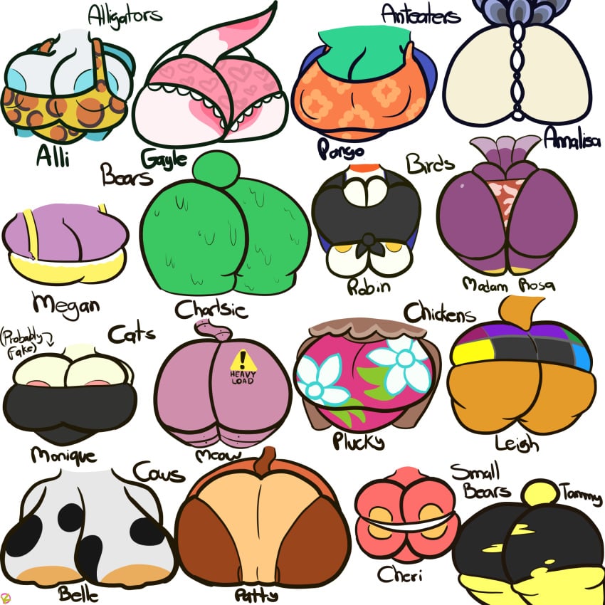 2021 alli_(animal_crossing) alligator animal_crossing annalisa_(animal_crossing) anteater ass_cleavage bear belle_(animal_crossing) big_ass big_breasts bird breasts butt butt_crack charlise_(animal_crossing) cheri_(animal_crossing) chicken cow first_porn_of_character gayle_(animal_crossing) huge_ass huge_breasts klutzatdusk leigh_(animal_crossing) madam_rosa_(animal_crossing) megan_(animal_crossing) meow_(animal_crossing) monique_(animal_crossing) nintendo pango_(animal_crossing) partially_clothed patty_(animal_crossing) plucky_(animal_crossing) rear_view robin_(animal_crossing) tammy_(animal_crossing) ursid