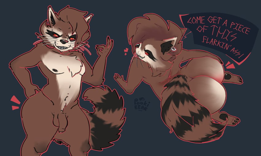 Rocket Raccoon (Guardians Of The Galaxy) Rule 34 Image