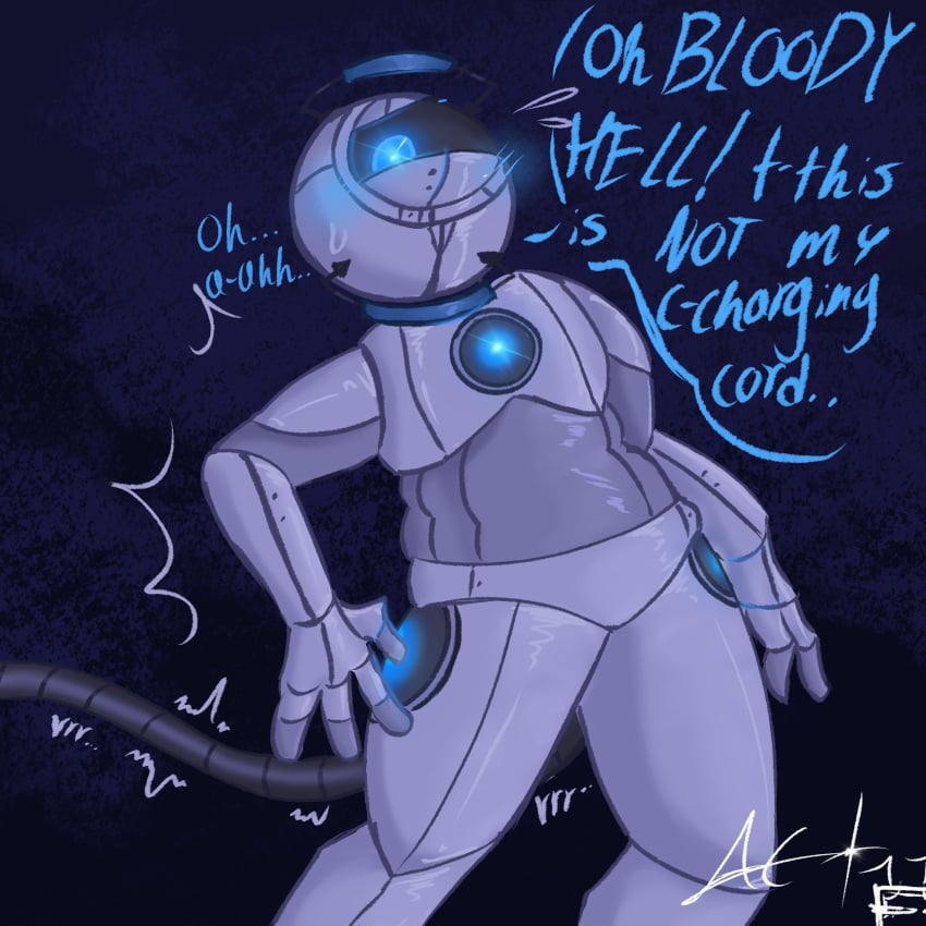 charger circle_head male male_submission non-human non-human_only penetration personality_core portal_(series) portal_2 robot vibrating vibrator wheatley