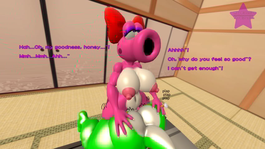 3d 3d_(artwork) 3d_model 3d_render anal anal_sex anal_sex anthro ass big_ass big_breasts big_butt birdo bow_(disambiguation) bow_on_head breasts breasts diamond_ring digital_art digital_drawing_(artwork) digital_media_(artwork) female furry furry_female futa/male futa_on_male futa_penetrating futa_penetrating_male futanari green_skin green_yoshi gynomorph gynomorph/male gynomorph_penetrating gynomorph_penetrating_male intersex intersex/male intersex_penetrating intersex_penetrating_male male male/futa male/intersex mario_(series) maxdistortion naked naked_female naked_male nintendo nude nude_female nude_futanari nude_gynomorph nude_intersex nude_male penetration pink_skin plap plap_(sound) ring sex sfm source_filmmaker super_mario_bros. tagme thick thick_thighs yoshi