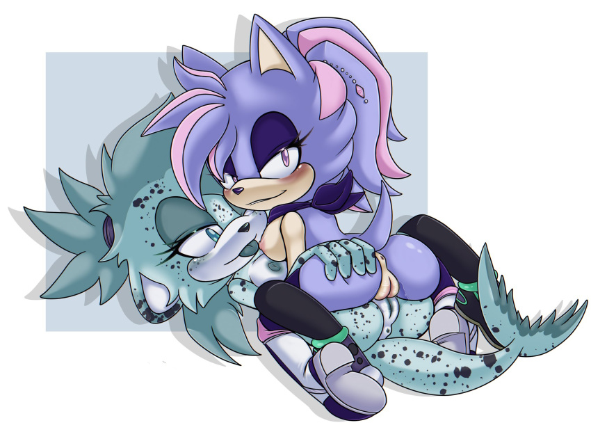 alternate_version_at_source cowgirl_position crimsontagger fan_character female/female kandy_the_hedgehog lesbian_sex mobian_(species) original_character sonic_(series) tastikandy tribadism yuri