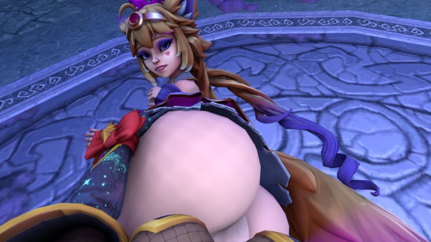 1futa 1girls 3d alternate_version_available anal anal_penetration anal_sex arynashryver ass big_ass brown_hair fox_ears fox_girl fox_tail futa_on_female futanari galactic_conqueror_vora io_(paladins) looking_back paladins penetration penis sfm stellar_protector_io tagme tail video_games vora_(paladins)