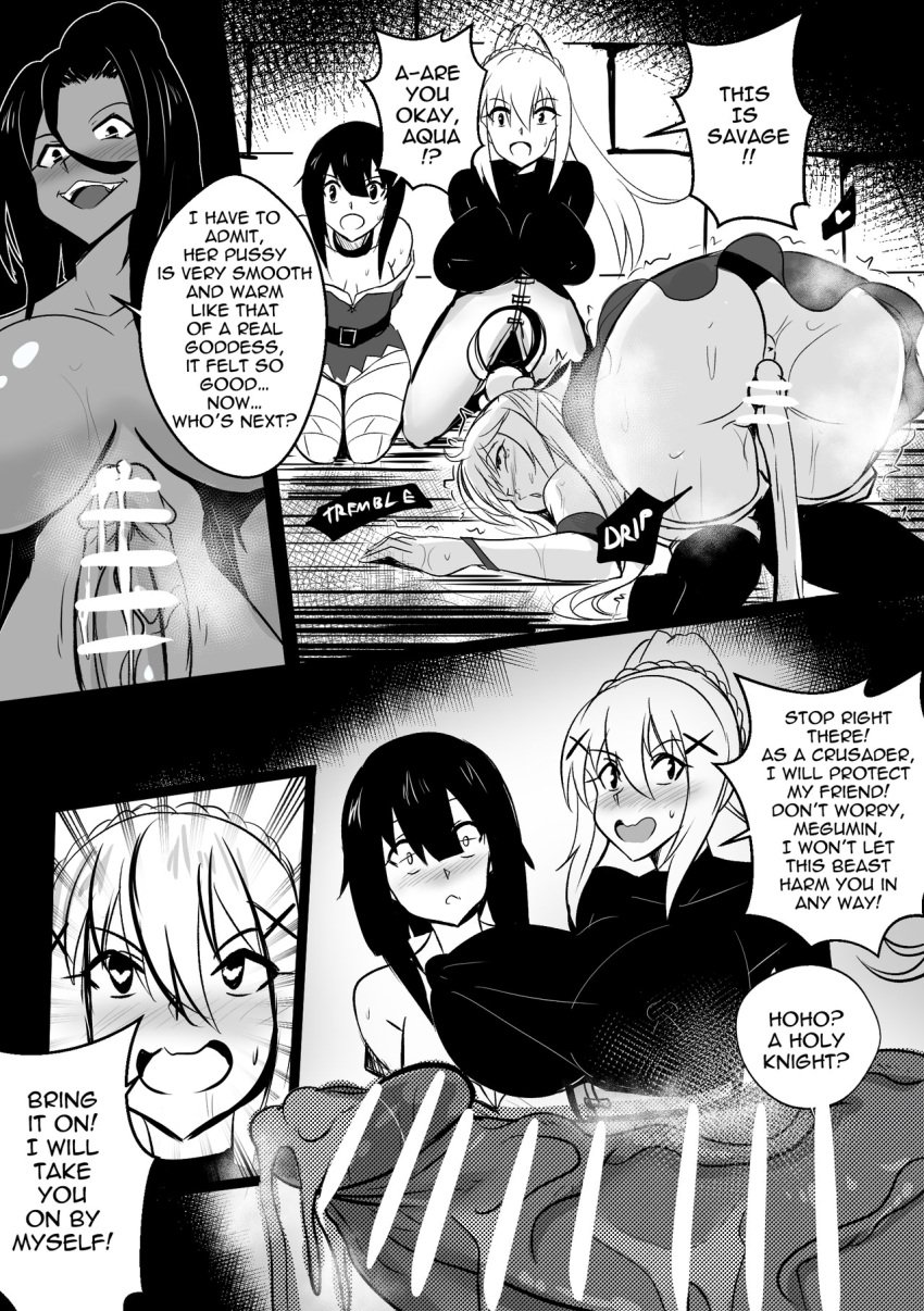 1futa 3girls after_rape after_sex after_vaginal all_fours aqua_(konosuba) bar_censor big_breasts big_penis blush breasts broken_rape_victim censored chimera cum cum_drip cum_dripping cum_expulsion cumdrip darkness_(konosuba) defeated dickgirl discarded dungeon eager english_text erect_nipples erect_nipples_under_clothes erection excited face_down_ass_up female femsub fucked_senseless futa_on_female futa_with_female futadom futanari group heart-shaped_pupils huge_breasts huge_cock humanoid_penis imminent_rape imminent_sex kneeling kono_subarashii_sekai_ni_shukufuku_wo! large_breasts larger_futanari long_hair megumin merkonig monochrome mostly_nude no_panties no_underwear nude nude_futanari open_mouth penis penis_awe pleasure_face pussy rape restrained shocked size_difference skirt smaller_female speech_bubble surprised sweat sylvia_(konosuba) text top-down_bottom-up veiny_penis willing_rape_victim